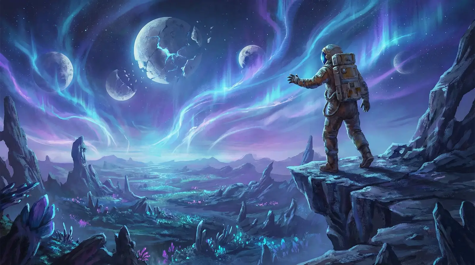海角视频 - 异星探索概念画作